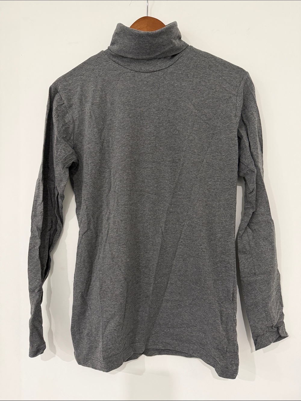 Zara Grey Turtleneck Long Sleeve Shirt